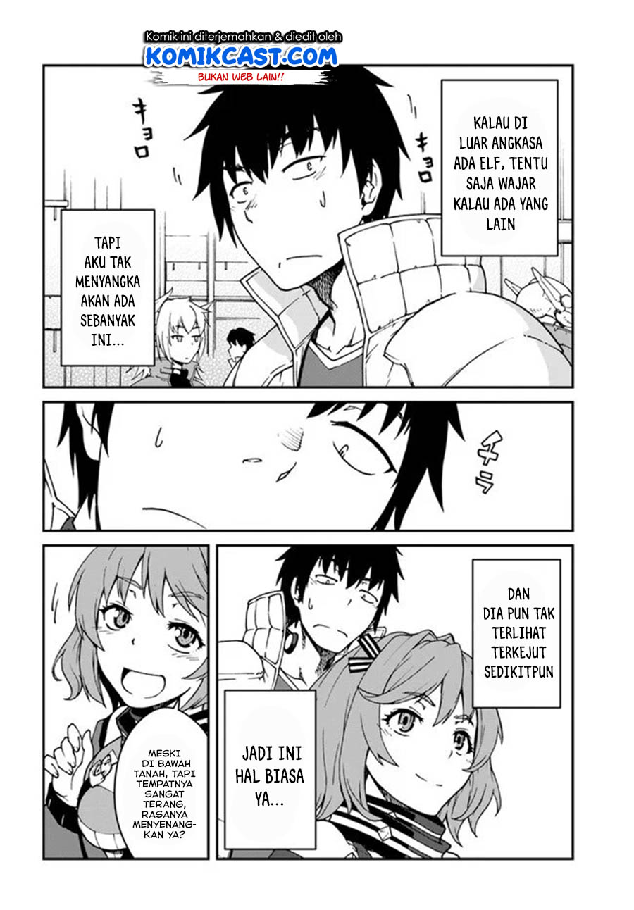 Mezametara Saikyou Soubi to Uchuusen-mochi datta no de, Ikkodate Mezashite Youhei Toshite Jiyuu ni Ikitai Chapter 12.1 Gambar 15